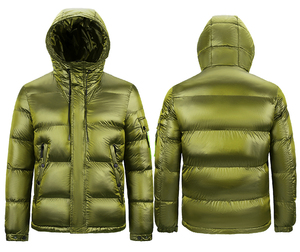 Veste matelassée légère, écologique, respirante, imperméable, coupe-vent, à capuche amovible, isolée pour l'hiver, pour hommes et femmes - Product Image 4