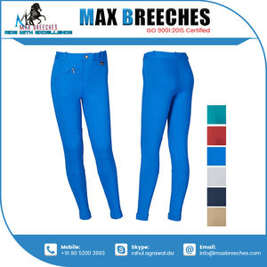 Meilleure qualité nouveauté siège complet vêtements équestres confortable Nylon équitation culotte Jodhpurs pour enfants Silicone - Product Image 3