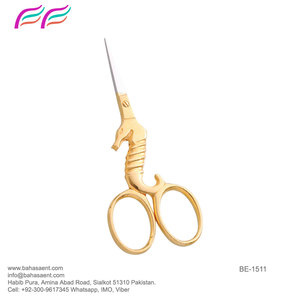 Ciseaux à cuticules pour broderie et couture d'ongles avec un beau design en forme de poisson, ciseaux à cuticules en acier inoxydable, outils de manucure - Product Image 5