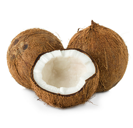 Свежий молодой зеленый вес полка из природного происхождения тип жизни кокосовое различные размеры