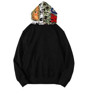 Sudadera con capucha para hombre con cremallera completa, estilo Fórmula 1, de alta calidad, impermeable, transpirable, de nailon y poliéster para invierno, al por mayor - Product Image 2