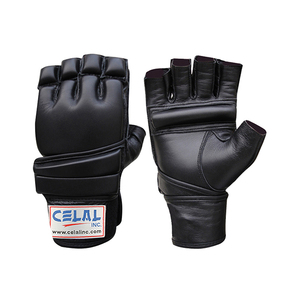 Guantes de boxeo de medio dedo con Logo personalizado, guantes de boxeo de alta calidad, Ufc, Lucha, MMA, venta al por mayor - Product Image 6