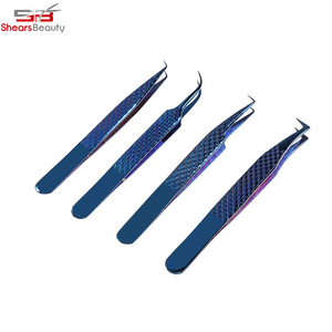 Pinzas para extensión de pestañas, productos de belleza profesionales, OEM, Etiqueta Privada - Product Image 6