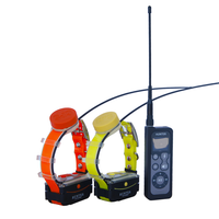 Collier GPS étanche pour 2 chiens pour la chasse sans carte SIM GPS-25002-PRO