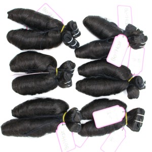 Lepig-perruque ondulée 10 pouces, Extension de cheveux naturels, pour femmes - Product Image 2