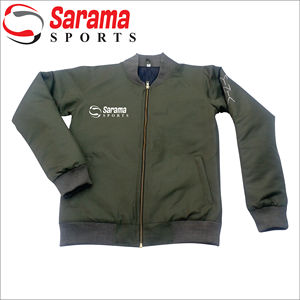 Sudadera deportiva informal de invierno con cierre de cremallera y logotipo bordado - Product Image 1