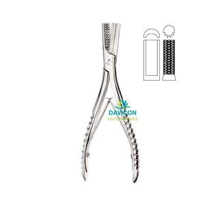 ENT คีมผ่าตัดสเตนเลสสตีล,คีมศัลยกรรมกระดูกกระดูกข้อเข่าเสื่อม17ซม. - Product Image 1