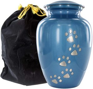 Small Eco-Friendly Durable European Style Pet <b>Urns</b> with Customizable Design for Cremation and Ashes - Product Image 1