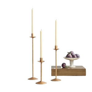 Solid Aluminum High Quality Decorating Gold Finishing Handmade T <b>Light</b> Candle Holder Stand For <b>Sale</b> - Product Image 6
