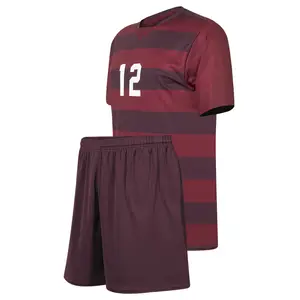 Benutzer definierte Farbe American High Quality Sublimated Custom Printed Fußball trägt Fußball-Kits für Männer lässige Größe