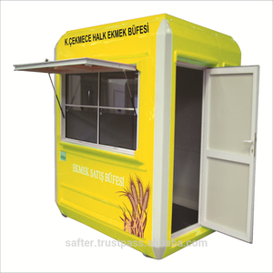 Kiosco de Fibra de Vidrio Minimalista Ecológico Blanco de Alta Calidad Premium Safter Marine, Cocina Exterior Decorativa de Poliuretano - Product Image 1