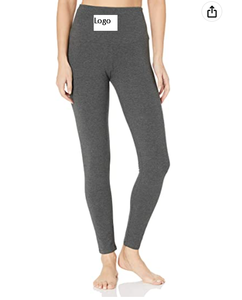 Women's Full Length Cotton Stretch Shapewear Legging Purple Velvet Medium Hot Selling Yoga Pants - Product Image 5