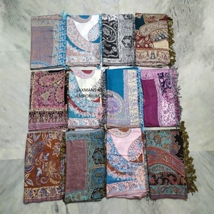 Wholesale High Quality Designer Viscose Shawls <b>Scarfs</b> Mix Match Designs for Winter From India - Product Image 1