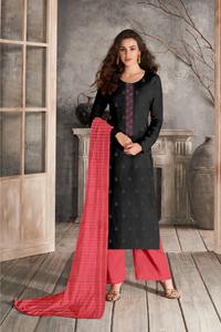 Exclusive Dress Matrial for Women South <b>Silk</b> <b>Fabric</b> <b>Cotton</b> with Bottom Chinon Lining Duptta by Royal Export Low Rate - Product Image 2
