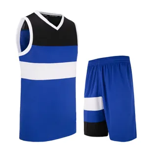 Yeni tasarım basketbol oyun forması kiti erkek yaratıcı çalışan üniforma atletik spor takımları ile özelleştirilmiş renk ve baskı