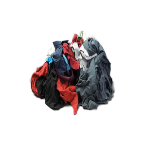 Trapos de algodón surtidos de 10kg/25kg de seguridad activa al por mayor para limpieza industrial para industria textil - Product Image 5