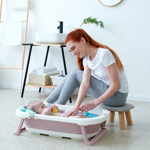 RELAXLINES nuevo diseño del bebé plegable <span class=keywords><strong>bañera</strong></span> ducha plegable <span class=keywords><strong>bañera</strong></span> <span class=keywords><strong>para</strong></span> bebé recién <span class=keywords><strong>nacido</strong></span> - Product Image 6