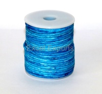 Rouleaux de 100 mètres de dentelle en cuir marron véritable dans les tailles 1mm 2mm 3mm pour bijoux et artisanat accessoires à motif de grain enduit