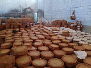 2020 Sac rond à la mode pour femmes Matériau en rotin synthétique en noir Livraison gratuite depuis l'Indonésie - Product Image 6