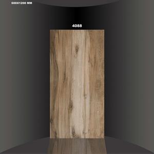 Vente en gros de carreaux de céramique porcelaine finition bois émaillé classique moderne 600x1200mm salle de bain utilisation extérieure isolation thermique 5mm - Product Image 5