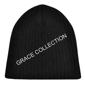 Bonnet de Ski côtelé et souple, pour femmes, chapeau de tête de mort, couleur personnalisée - Product Image 2