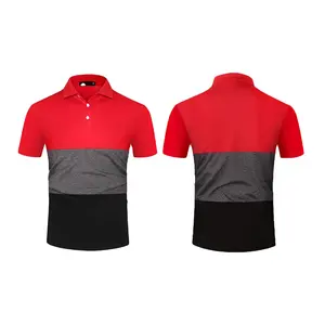 도매 맞춤형 디자인 고품질 일반 남성 골프 옷깃 폴로 셔츠 스포츠 남성 캐주얼 스마트 자수 Richmyz INTL