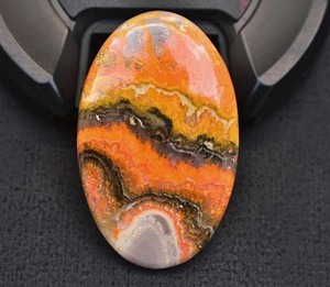 สุดยอดคุณภาพ!! Bumble Bee Jasper หินแจสเปอร์ทรงหลวม,หินประดับผึ้งแบบกึ่งมีค่า - Product Image 4