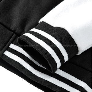 Letterman เสื้อเบสบอลบอมเบอร์ผ้าขนสัตว์สำหรับผู้ชาย,เสื้อแจ็คเก็ตเบสบอลบอมเบอร์ทำจากผ้าวูลผ้าซาตินขาตั้งทำจากโพลีเอสเตอร์ - Product Image 6