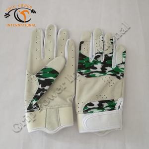 2021 Guantes de bateo acolchados de béisbol de la mejor calidad Guantes al por mayor impresos por sublimación - Product Image 4