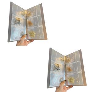 Plastic Jewelry Organizer Travel Custom Luxury Jewelry Organizer Transparent Jewelry Earring Organizer Storage Book for Travel