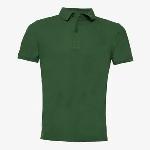 Wholesale Men's Customized Polo Shirt 100% Cotton Breathable and Quick Dry Anti-Shrink Anti-Pilling with EL Flashing Feature