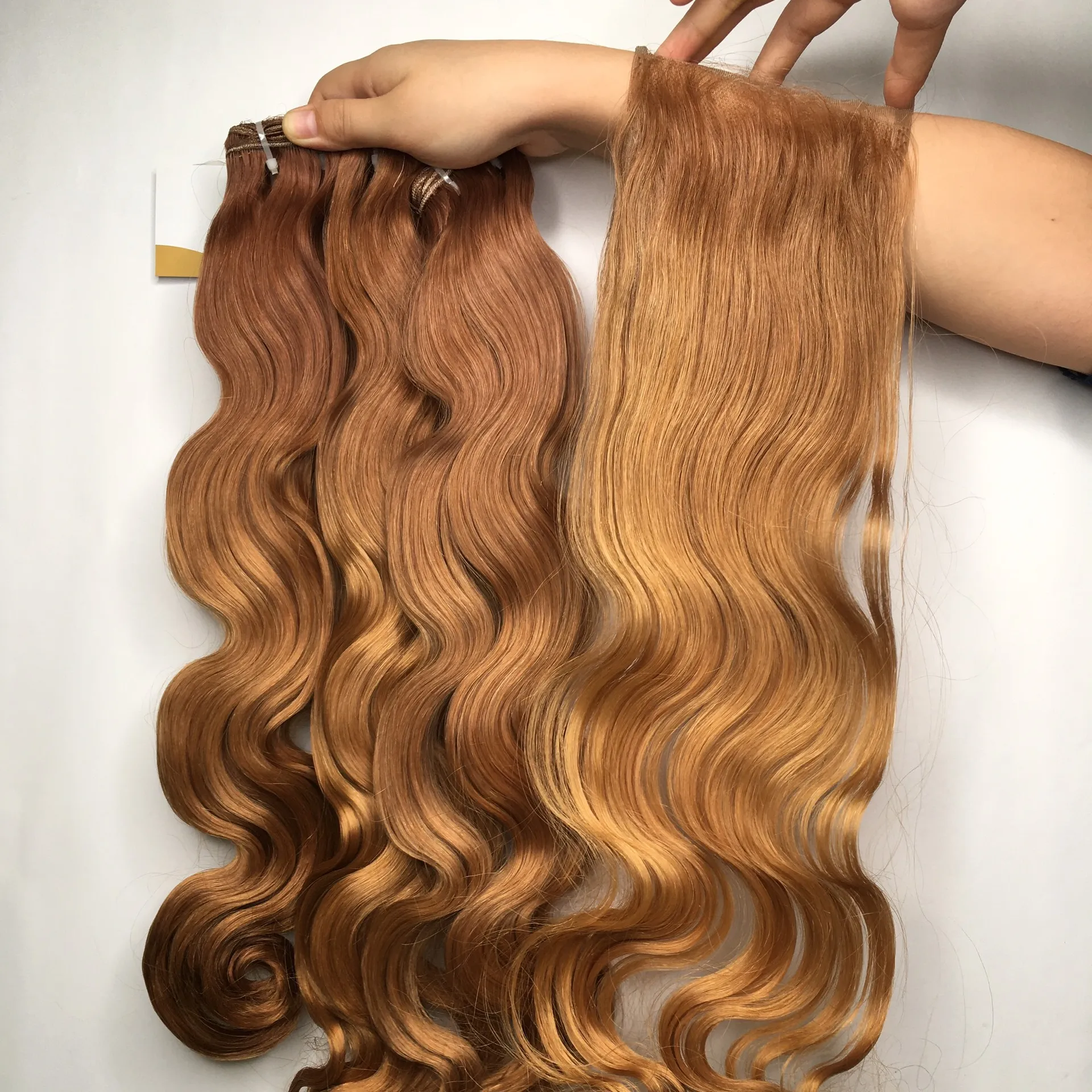 Extensions de cheveux naturels, cheveux humains, vente en gros, offre spéciale