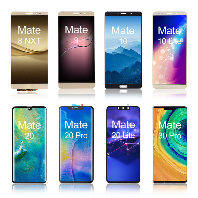 Wholesale Price Display LCD Assembly Digitizer Replacement Screen for Huawei Mate 8 9 10 20 30 40 Pro Lite LCD OEM Incell Touch