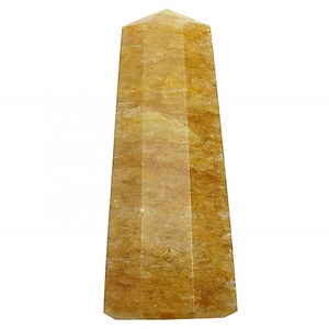 หินเรกิอะเวนจูรีนสีส้ม,เสาโอเบลิสค์หินแท่งเครื่องกำเนิดไฟฟ้าพลังงานไม้กายสิทธิ์ - Product Image 1
