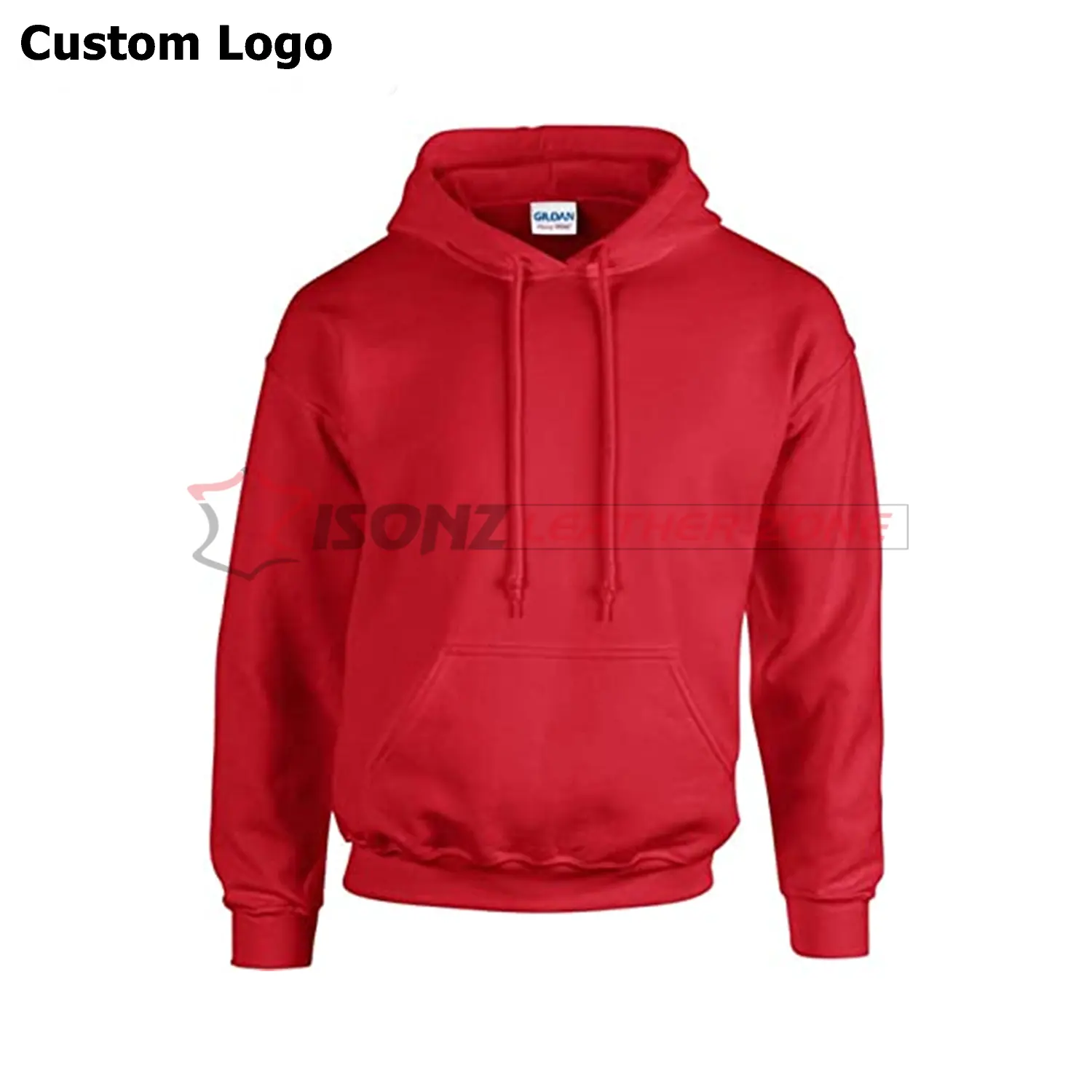 Wholesale Custom High Quality Pull Over Pigment Dyed Washed Hoodies With Fleece
