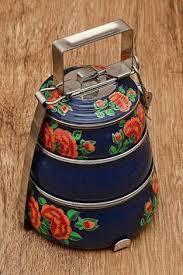 Hand Painted thép không gỉ Hộp Ăn Trưa, 3 Tier Hộp Ăn Trưa, Bento hộp - Product Image 5