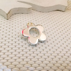 Fleur 925 Argent Mode Plaine Pendentif Bijoux De Mariage Fine Jewelry 925 Argent Fleur Pendentif Argent En Vrac Mode Plaine Fleur - Product Image 1