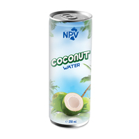 OEM Eau de coco du Vietnam Meilleur prix 330ml Peut eau de coco naturelle fraîche de la société vietnamienne