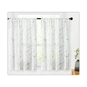 Top Selling Bulk Supply Modern Style Cotton Material Customized Design Living Room Window Curtains