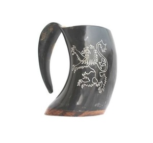 Tazas de cuerno de búhos, bocina Natural, calidad Ox, para hoteles, restaurantes y hogar - Product Image 2