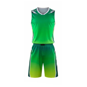 Uniforme de baloncesto ligero con impresión por sublimación personalizada de tela de calidad de club para deportes de equipo y eventos - Product Image 2