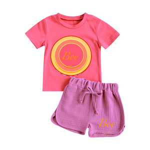 Daisy Apparel 2PCs Kids Boys Set Summer Spring Top y Shorts 100% Algodón Venta al por mayor en India - Product Image 2