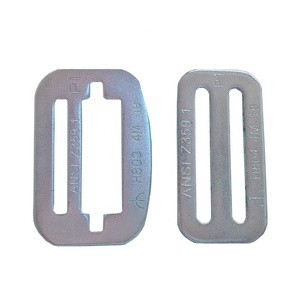 Adela ANSI Z359.1-2007ได้รับการอนุมัติเหล็กนิรภัยสีขาวสังกะสีเสร็จสิ้น45มมสายรัดกว้างอุปกรณ์ความปลอดภัยอุตสาหกรรมฤดูใบไม้ร่วง - Product Image 2