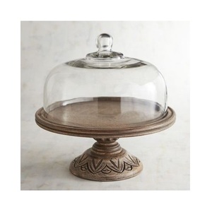 ขาตั้งเค้กทรงกลมสไตล์วินเทจทันสมัย ทำจากไม้เคลือบสีขาวแบบวินเทจ สำหรับงานแต่งงาน พร้อมแม่พิมพ์เรซิ่นอีพ็อกซี่ ขายส่ง - Product Image 5