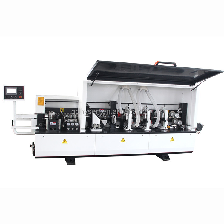 Китай (материк) HYSEN CE MF-515C склеивания конец кусачки Двойной Обрезки слом и полировка полностью автоматический станок для облицовывания кромок для МДФ