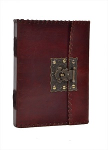 Leather Journal <b>With</b> <b>Lock</b> and Key Personalized <b>Diary</b> <b>With</b> <b>Lock</b> Leather Notebook Book of Shadow Lockable Journal - Product Image 2