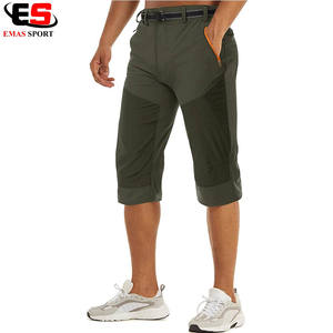 Summer Quick Drying 3/4 <b>Men's</b> <b>Lightweight</b> <b>Shorts</b> Below Knee Outdoor Hiking <b>Cargo</b> <b>Shorts</b> - Product Image 3
