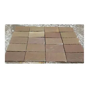 Outdoor Flooring Decorative Raj Green Patio Pack Sandstone With Custom Natural And Honed Surface Finishing
