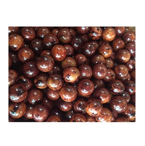 Perles en bois naturelles du VIETNAM, accessoires pour artisanat, en vrac - Product Image 3