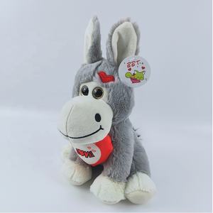 Vendita calda peluche <span class=keywords><strong>asino</strong></span> seduto con ricami di peluche a cuore imbottito giocattoli di peluche - Product Image 2